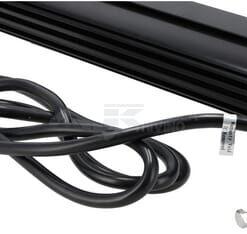 Barra de luz de trabajo LED, 400 W, 33600 lm, rectangular, 12/24 V, blanco/naranja, 1076 x 70 x 67 mm haz de luz combinado, recto, 80 LEDs, E-BOOST