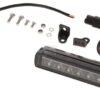 Barra de luz de trabajo LED, 45 W, 3780 lm, rectangular, 12/24 V, blanco/naranja, 246 x 40 x 54 mm enchufe Deutsch, haz de luz combinado, recto, 9 LEDs, E-BOOST
