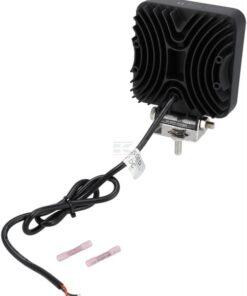 Foco de trabajo LED, 24W, 2000lm, cuadrado, blanco, 107x52x136mm, flood, Kramp