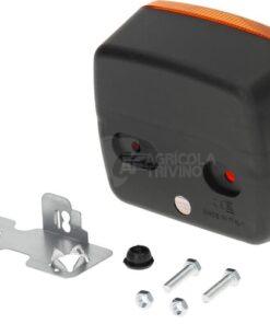 Luz posterior cuadrada , 12 / 24 V, rojo / naranja, atornillable, 105 x 100 x 52 mm 3 Luz posterior cuadrada , 12 / 24 V, rojo / naranja, atornillable, 105 x 100 x 52 mm