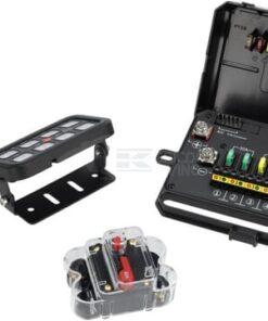 Panel de conmutación de 8 canales + Bluetooth + Radiofrecuencia