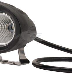 Luz de trabajo LED, 20 W, 1800 lm, oval, 10-30 V, 96 x 72 x 79 mm, proyector, 2 LED, gopart