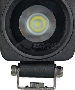 Faros de trabajo LED, 10 W, 900lm, cuadrado, 10-30 V, 66 x 65 mm, haz concentrado, 1 LED, gopart