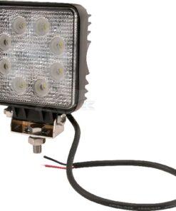 Luz de trabajo LED, 24 W, 1920 lm, cuadrada, 10-30 V, 110 x 45 x 110 mm, proyector, 8 LED, gopart