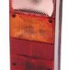 Luz trasera Izda., rectangular, rojo/tranparente/ámbar, atornillable, 220 x 62 x 105 mm, gopart