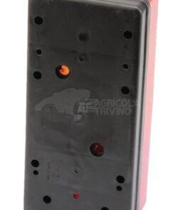 Luz trasera Izda., rectangular, rojo/tranparente/ámbar, atornillable, 220 x 62 x 105 mm, gopart