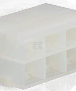 Carcasa enchufe 8 P. Hembra