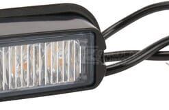 Luces de advertencia naranja 3 LED
