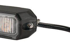 Luces de advertencia naranja 4 LED