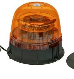 Faro destellante LED, fijación magnética, con enchufe