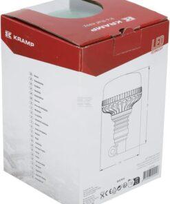 Beacon LED, low profile, 17W, 12-24V, green, flexible pole mount, diameter  115mm x179mm