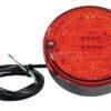 Luz antiniebla LED, redonda, 12/24 V, roja, atornillable, Ø 140mm 18 Luz antiniebla LED, redonda, 12/24 V, roja, atornillable, Ø 140mm