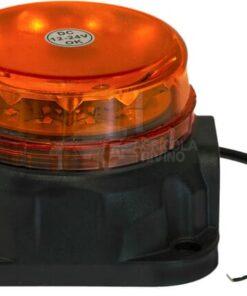 Faro destellante/rotativo LED, fijación por tornillos, con pitido de advertencia (97 dB)