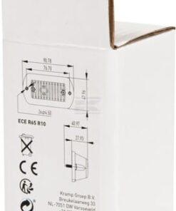 Luz de advertencia LED, ámbar, 3 LED, Kramp