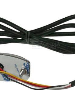 Luz de advertencia parpadeante, ámbar, 3 LED