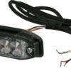 Luz de advertencia parpadeante, ámbar, 6 LED, TA2