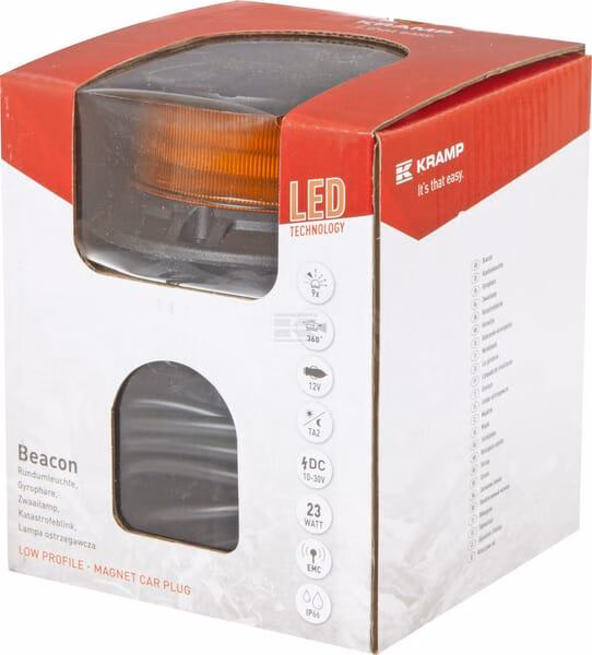 Faro rotativo/destellante LED, LP, fijación magnética 2 Faro rotativo/destellante LED, LP, fijación magnética