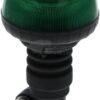 Beacon LED, low profile, 15W, 12-24V, green, flexible pole mount, diameter  86mm x138mm
