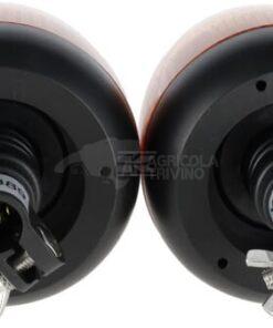 Juego de 2 balizas intermitentes LED sincronizables TWIN, 12-24V, flexibles
