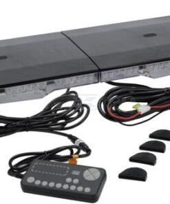 Barra de luces LED, 100/200 W, 12-24 V, ámbar, atornillable, 767 x 89 x 280 mm TA2