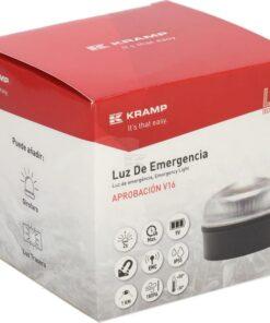 Faro de emergencia destellante/rotativo V16 - 9 V, ámbar/blanco