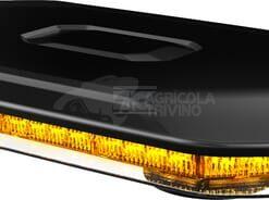 Barra destellante LED, ámbar, 50 W, 12/24 V, fijación magnética/atornillable, 380 mm, Kramp