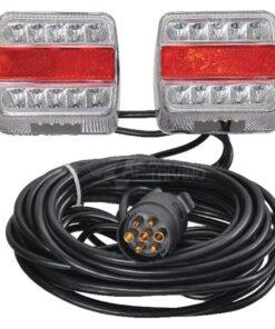 Set de luces LED 12V magnéticas 12m cable