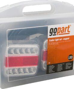 Set de luces LED 12V magnéticas 12m cable