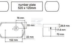 Luz trasera dcha. LED 7 Luz trasera dcha. LED