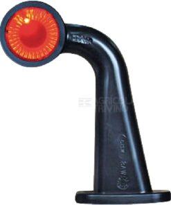 Luz de galibó Dcha. LED, 12-24 V, 180 x 157,6 x 48,6 mm, Kramp