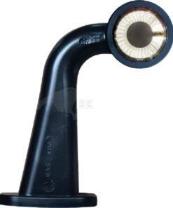 Luz de galibó Dcha. LED, 12-24 V, 180 x 157,6 x 48,6 mm, Kramp