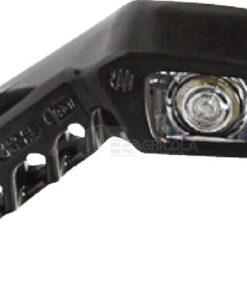 Luz de galibó Dcha. LED, 12-24 V, 114 x 135 x 37 mm, Kramp