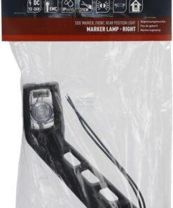 Luz de galibó dcha., LED, 12-24 V, 165 x 187 x 37 mm, Kramp