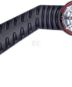 Luz de galibó Izda. LED, 0,7 / 1,4 W, 12-24 V, blanca/naranja/roja 125 x 55 x 175 mm, 3 LED, Kramp
