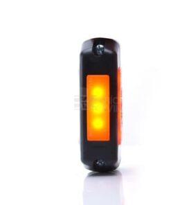 Luz de posición delantera/trasera/lateral LED, rectangular, 12-24V, 90x28x35.5 mm