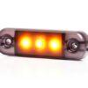 Piloto de señalización LED, naranja, rectangular, 12-24V, 84x24x10.4mm 18 Piloto de señalización LED, naranja, rectangular, 12-24V, 84x24x10.4mm