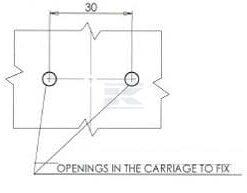 Luz de galibó LED, rectangular, 12-24 V, 105,4 x 45 x 11,8 mm, Kramp