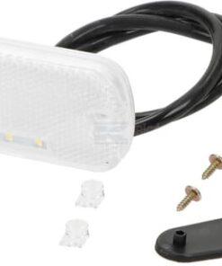 Luz de galibó LED, rectangular, 12-24 V, 105,4 x 45 x 11,8 mm, Jaeger, Kramp
