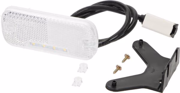 Luz de galibó LED, rectangular, 12-24 V, 105,4 x 45 x 11,8 mm, Jaeger, Kramp 1 Luz de galibó LED, rectangular, 12-24 V, 105,4 x 45 x 11,8 mm, Jaeger, Kramp