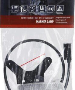 Luz de galibó LED, rectangular, 12-24 V, 105,4 x 45 x 11,8 mm, Jaeger, Kramp 10 Luz de galibó LED, rectangular, 12-24 V, 105,4 x 45 x 11,8 mm, Jaeger, Kramp