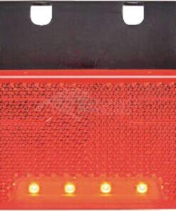 Luz de galibó LED, rectangular, 12-24 V, 105,4 x 45 x 11,8 mm, Kramp