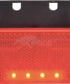 Luz de galibó LED, rectangular, 12-24 V, 105,4 x 45 x 11,8 mm, Kramp