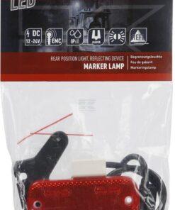 Luz de galibó LED, rectangular, 12-24 V, 105,4 x 45 x 11,8 mm, Jaeger, Kramp 10 Luz de galibó LED, rectangular, 12-24 V, 105,4 x 45 x 11,8 mm, Jaeger, Kramp