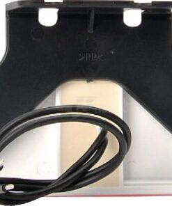 Luz de galibó LED, rectangular, 12-24 V, 105,4 x 45 x 11,8 mm, Kramp