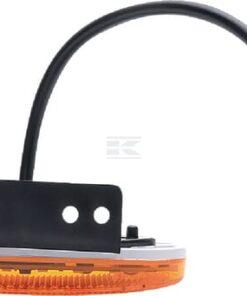 Luz de galibó LED, rectangular, 12-24 V, 114 x 40 x 25 mm, Kramp