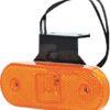 Luz de galibó LED, rectangular, 12-24 V, 113,5 x 40 x 26,5 mm, Kramp