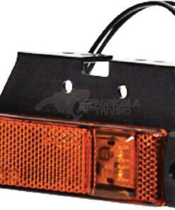 Luz de galibó LED, rectangular, 12-24 V, 130 x 32 x 20,5 mm, Kramp