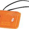Luz de galibó LED, rectangular, 12-24 V, 98 x 31,5 x 25 mm, Kramp
