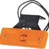Luz de galibó LED, rectangular, 12-24 V, 98 x 31,5 x 25 mm, Kramp