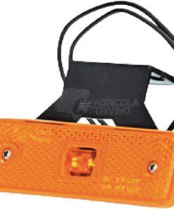Luz de galibó LED, rectangular, 12-24 V, 98 x 31,5 x 25 mm, Kramp